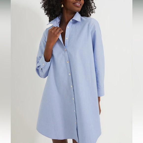 Chambray Harris Shirt Dress
POMANDER PLACE - Picture 2 of 11
